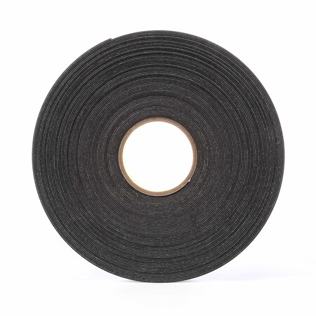 3M Double Coated Polyethylene Foam Tape 4462, Black, 1/4 In X 72 Yd, 31 Mil 7010373742